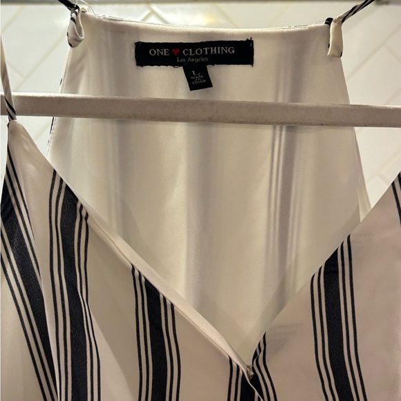 Super cute striped romper suit white and blue - Picture 5 of 5